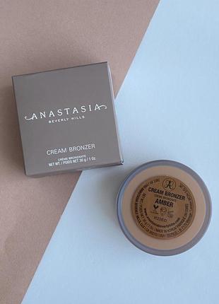 Кремовый бронзер anastasia beverly hills cream bronzer amber