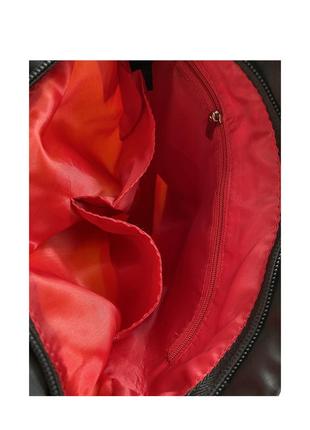 Модна жіноча сумка через плече. сумка кросбоді в спортивному стилі. сіра сумка з плащівки6 фото