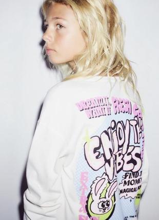 Набор 11-12 лет zara lefties реглан кофта лосины 2