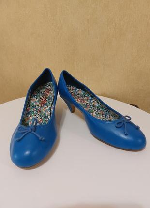 Яркие синие туфли multifit 42р 27.5см2 фото
