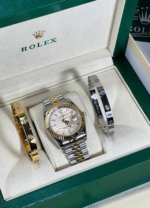 Часы наручные женские брендовые в стиле rolex3 фото