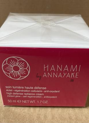 Annayake hanami high defense radiance cream захисний крем для сяйва обличчя 50ml