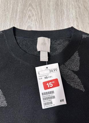 Новый свитер черный h&amp;m5 фото