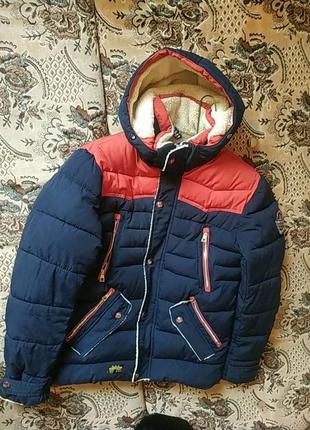 Зимова куртка на підлітка розмір м2 фото