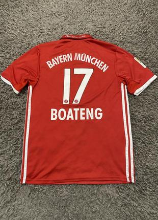 Футболка мужская футбольная fc bayern munchen 2016/2017 boateng no17 от adidas