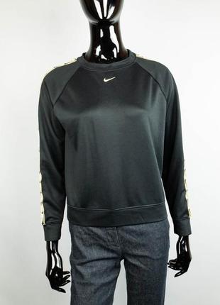 Стильный укороченный свитшот с лампасами nike lampas