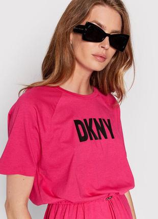 Брендове плаття футболка dkny4 фото