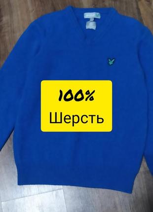 Шерстяний светр lyle and scott