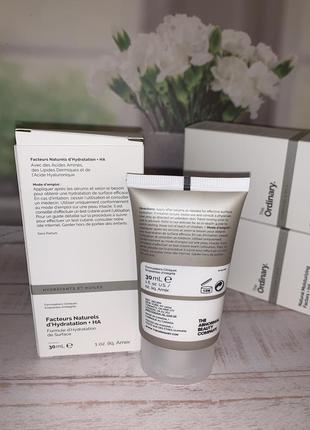 Натуральні зволожуючі фактори the ordinary natural moisturizing factors крем з гіалуроновою кислотою2 фото