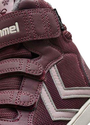 Мембранні демісезонні  хайтопи кросівки hummel stadil super poly mid recycle