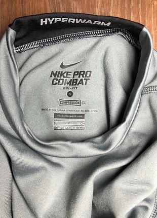 Детская компрессионная термо кофта nike pro combat 3