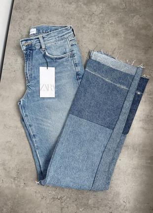 Стильні джинси zara wide leg7 фото