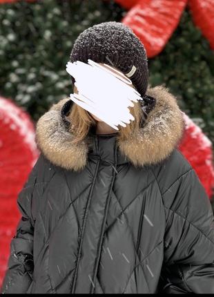 Зимняя курточка-пуховик на девочку2 фото