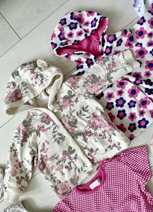 Вещи для девочки набор кофта сарафан пижама платье