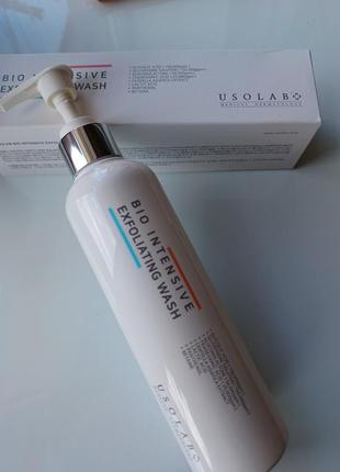 Гель-эксфолиант для лица usolab bio intensive exfoliating wash