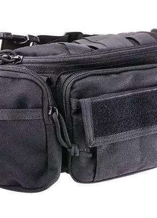 Сумка поясная primal gear waist bag cantab black3 фото