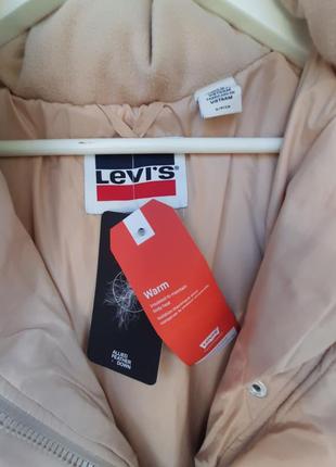 Куртка пуховик пуффер levi's оригинал6 фото