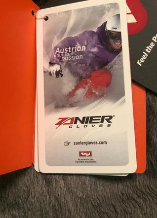 Новые профессиональные лыжные перчатки zanier revolution6 фото