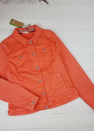 Коралловый пиджак жакет cecil eur m