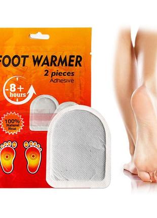 Грелка хімічна для ніг 1 пара, foot warmer hodaf. устілки з підігрівом, термоустілки