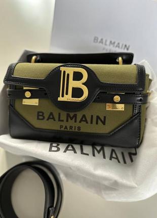 Шкіряна жіноча сумка balmain3 фото