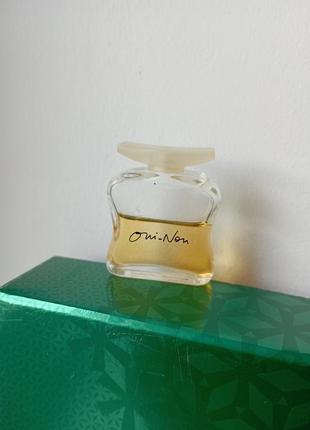 Винтаж oni non парфюмированная вода миниатюра