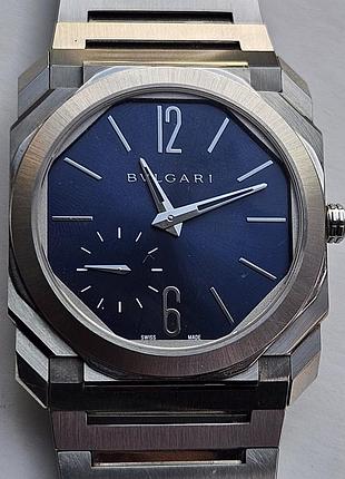 Чоловічий годинник часы bvlgari octo finissimo automatic 40mm 100m