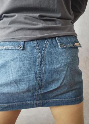 Оригинальная джинсовая юбка от guess jeans2 фото