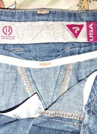 Оригинальная джинсовая юбка от guess jeans5 фото