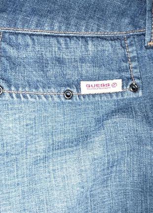 Оригинальная джинсовая юбка от guess jeans3 фото