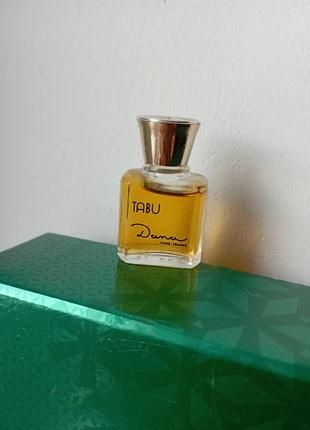 Вінтаж tabu dana paris  parfum мініатюра