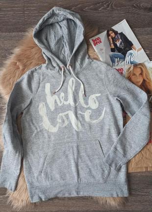 H & m grey hoodie sale