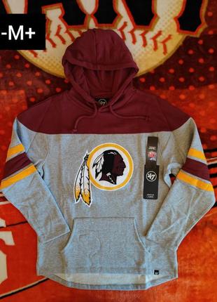 💯🏈 оригинал. худи'47 brand x nfl washington redskins.1 фото