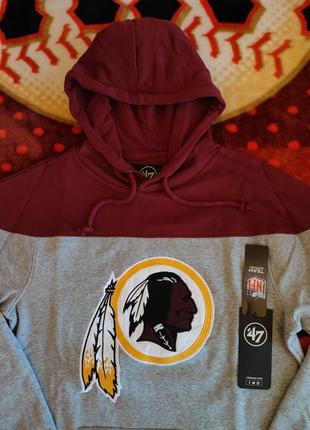 💯🏈 оригинал. худи'47 brand x nfl washington redskins.3 фото