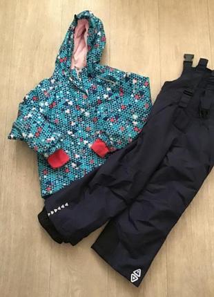 Комплект зимний- куртка+ комбинезон для девочки lupilu