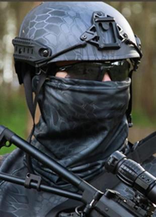 Балаклава маска камуфляжная (войсковая, тактическая, мультикам, мафия, ниндзя,...