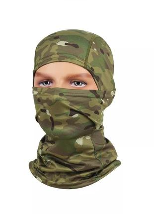 Балаклава маска камуфляжная (войсковая, тактическая, мультикам, мафия, ниндзя,...