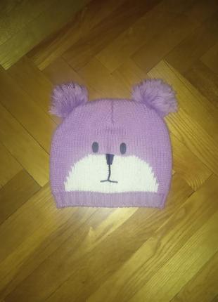 Шапочка теплая