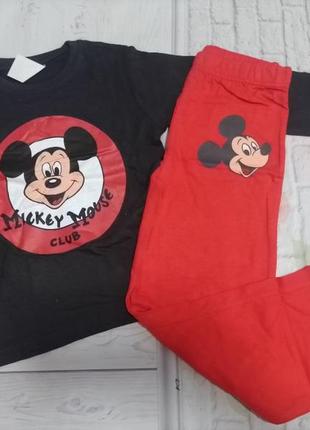 Пижама десней 104 disney раздельная пижамка 98-104 disney коттоновая пижама 98 mickey mouse disney lupilu kuniboo
