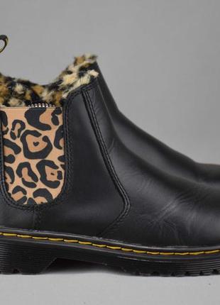 Dr. martens 2976 leonore leo ботинки челси зимние женские кожаные. оригинал. 34 р./22 см.1 фото
