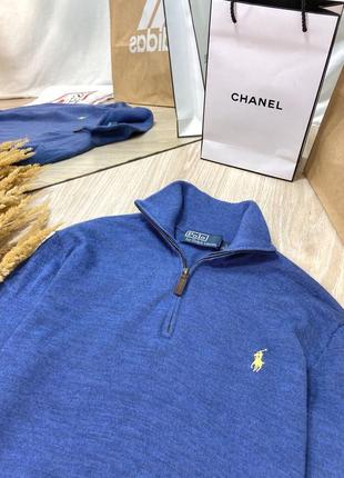 Свитер с замочком от polo ralph lauren, оригинал 💙4 фото