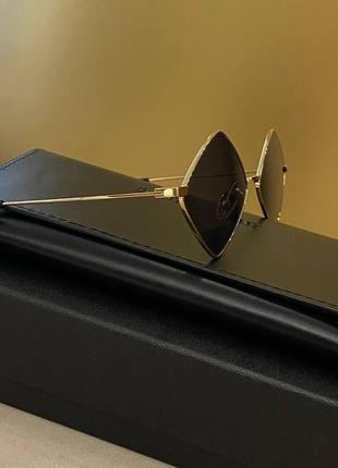 Брендовые премиальные шикарные очки в стиле ysl5 фото