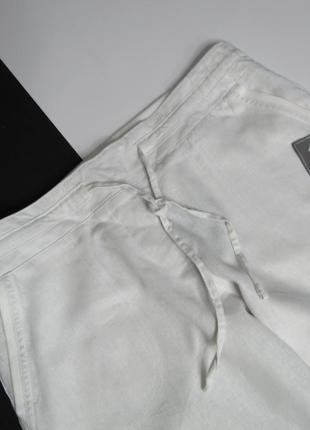 Продам білі лляні штани2 фото