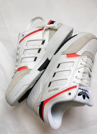 Женские adidas drop step low white beige4 фото