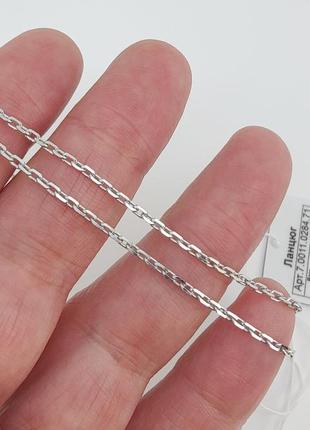 Цепь серебряная якорная 925 пробы (40 см.) арт. 04056