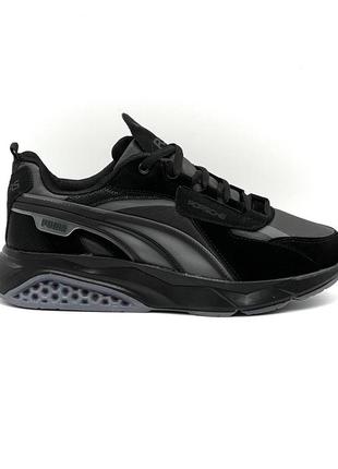 Черные кроссовки puma rs x porsche (новые)4 фото