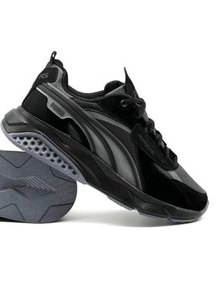 Черные кроссовки puma rs x porsche (новые)