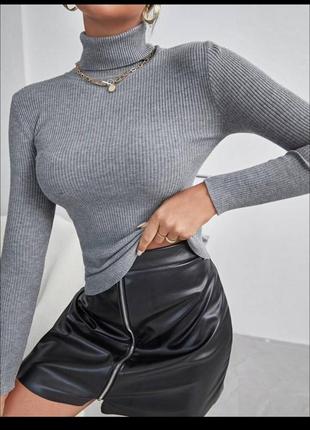 Сірий ангоровий гольф (6кольорів)