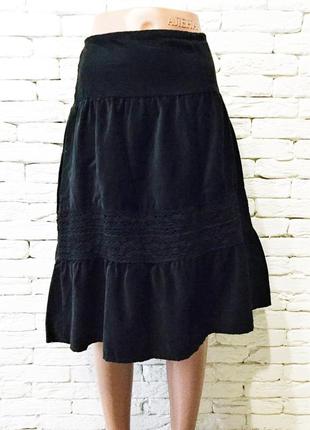 Новая юбка с вышивкой из минольвета