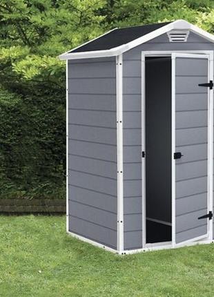 Садовый домик keter manor 4×3 3